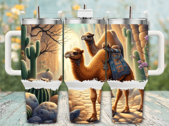 Desert Camel Cactus Tumbler Wrap Review