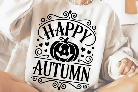 Happy Autumn SVG Design