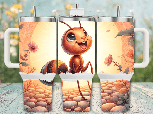 Happy Bee with Butterflies 40oz Tumbler Review