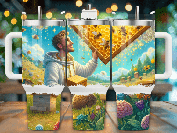 Honey Harvesting Beekeeper Tumbler Design Review